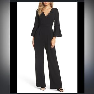 Formal black jumpsuit, Size 2